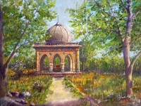 Fahad Ali, 18 x 24 Inch, Oil on Canvas, Cityscape Painting, AC-FAL-025